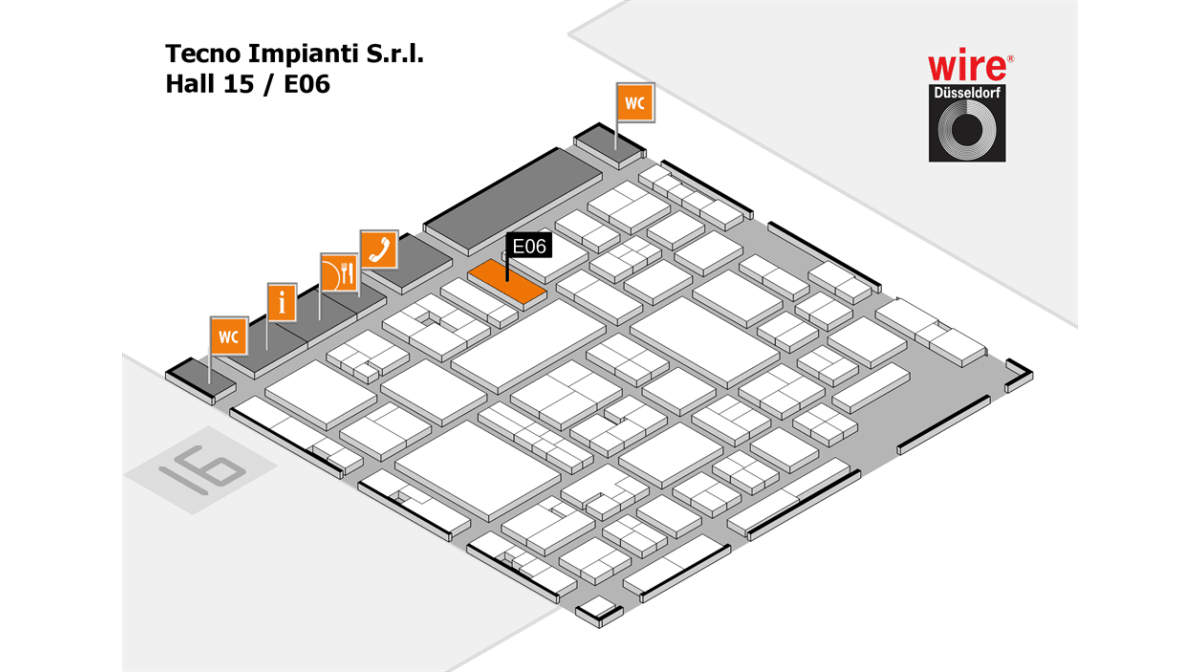 Le macchine esposte da Tecno Impianti alla WIRE Düsseldorf 2016