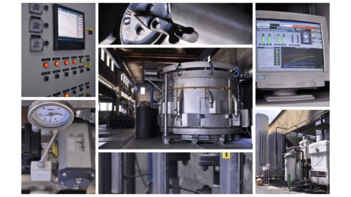 Heat treatment made by Scerelli