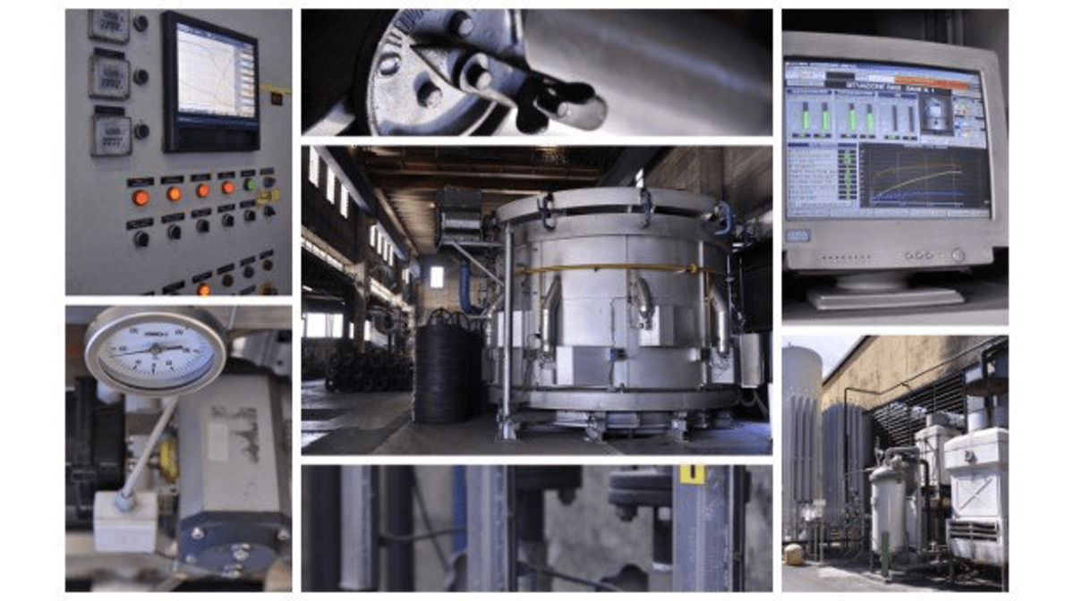 Trafileria Scerelli, heat treatments for steels and alloys