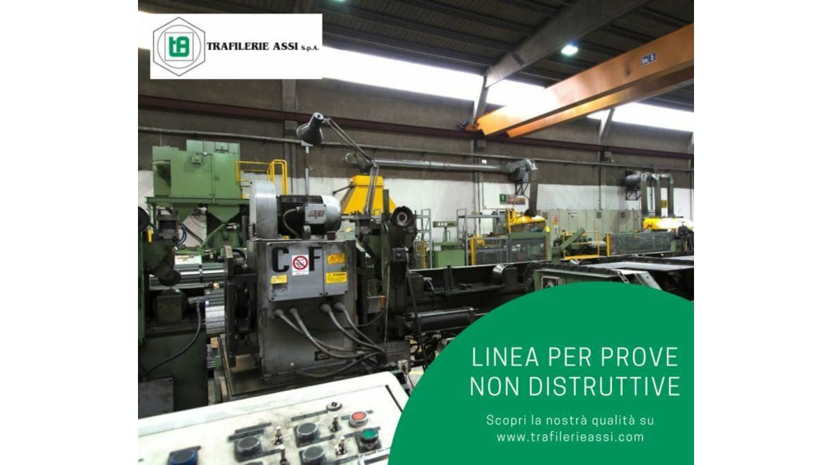 Trafilerie Assi, focus su controlli non distruttivi correnti indotte