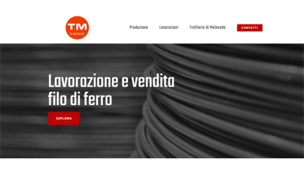 Le Trafilerie di Malavedo rinnovano il proprio sito web