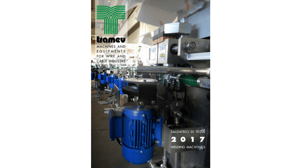 Tramev: nuevo catálogo soldadoras a tope