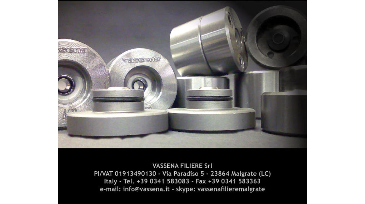 Vassena Filiere Srl: sistema a pressione per trafilatura ad alta velocita'
