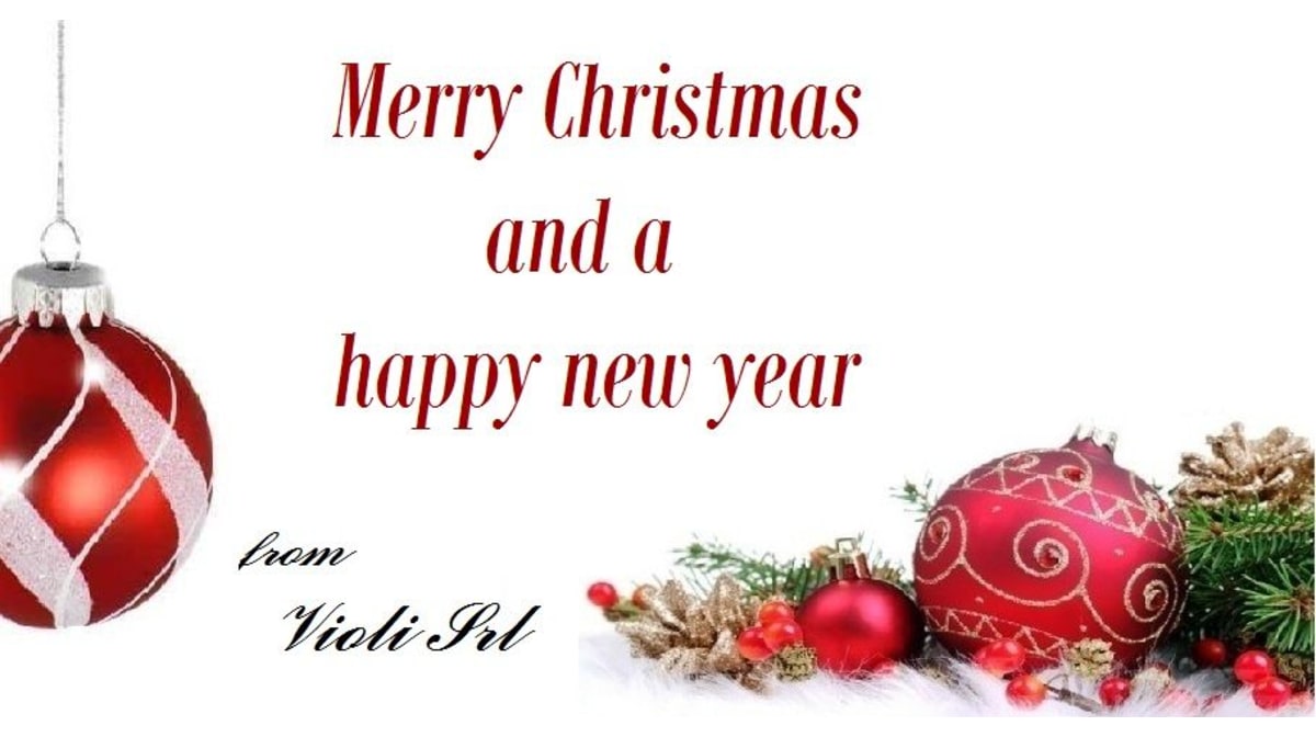 Violi Srl wishes you a merry Christmas and a happy new year!