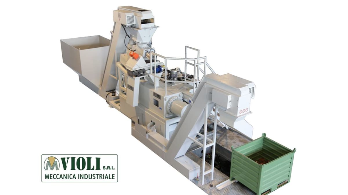 Sistemi di compattazione per trucioli metallici Violi