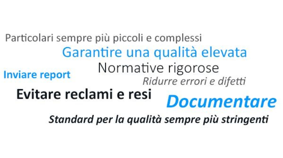 Difetti non visti nell'ispezione visiva