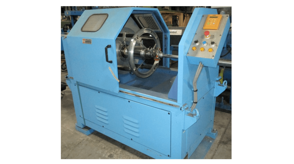 Second hand binders and tapers in the Wire & Plastic Machinery inventory