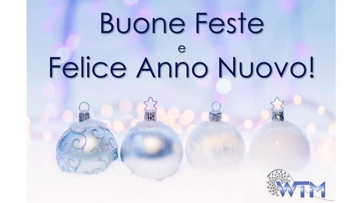 I nostri migliori auguri a tutti voi!