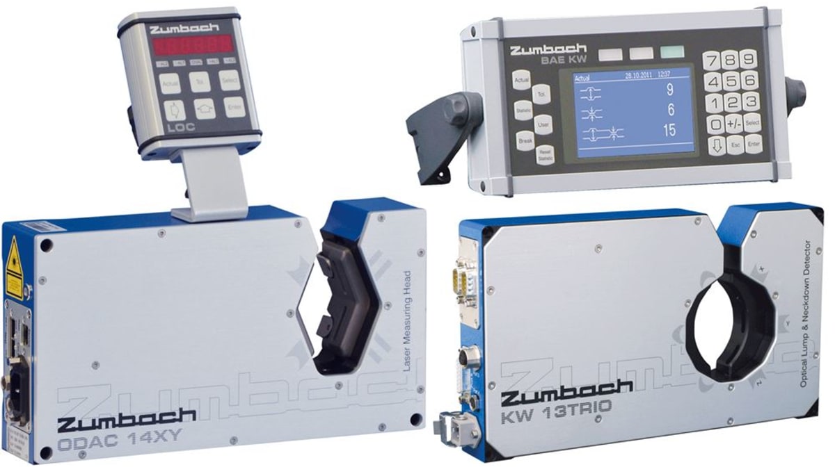 Precise & reliable measuring solutions for fibre drawing processes from Zumbach