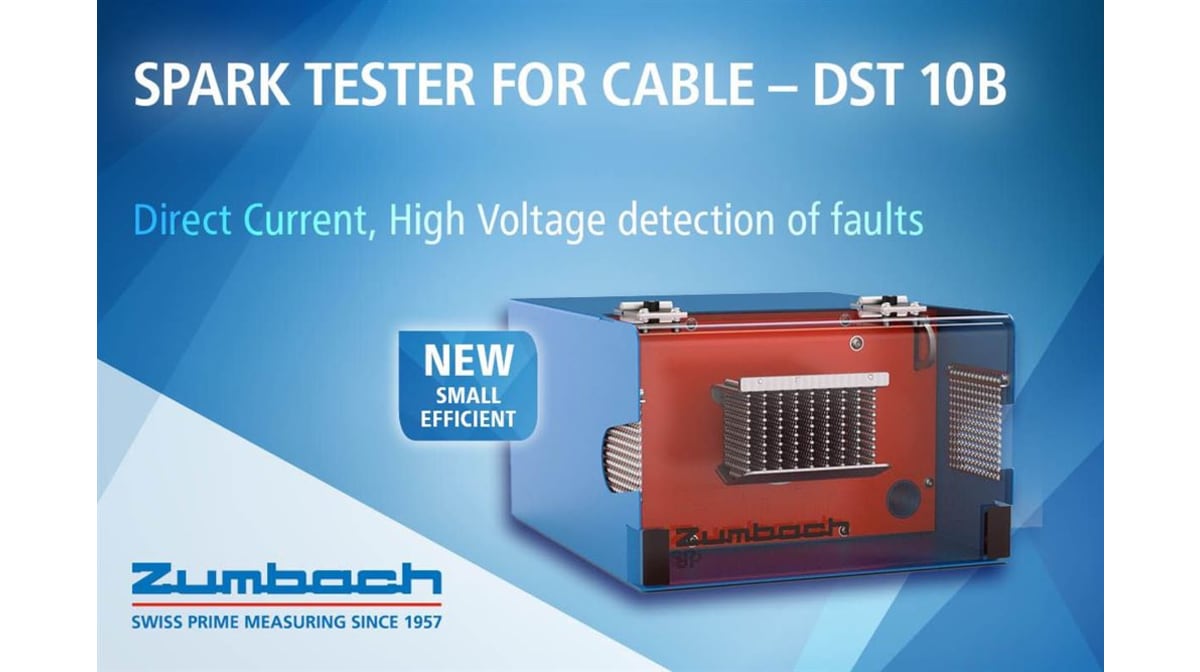 ZUMBACH to present a new Spark Tester for cable fault detection