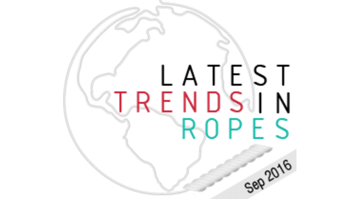 Latest trends in ropes