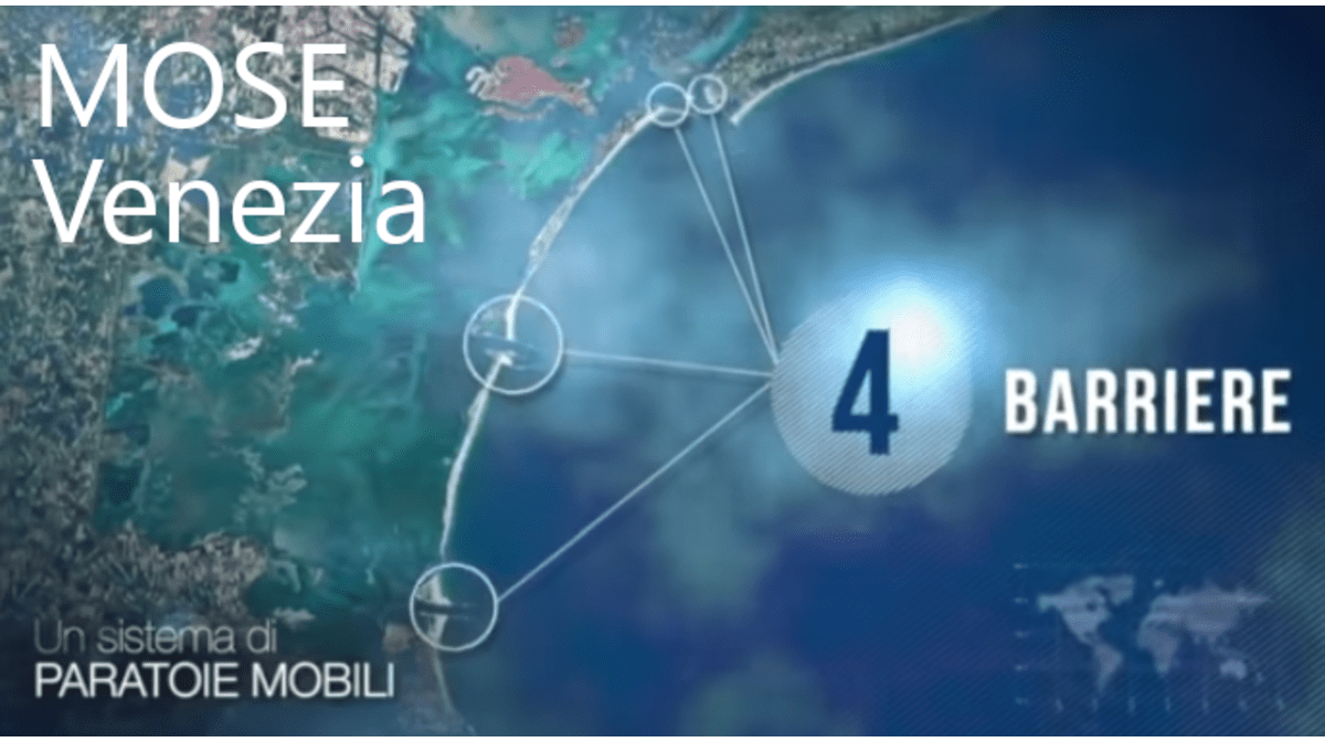 Acciaio e Mose di Venezia: i problemi di un'opera che ancora non funziona