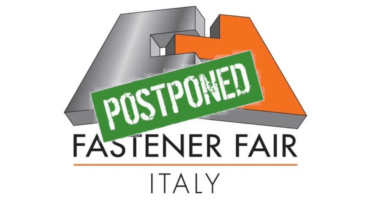 Fastener Fair Italy 2020 postponed to 2021
