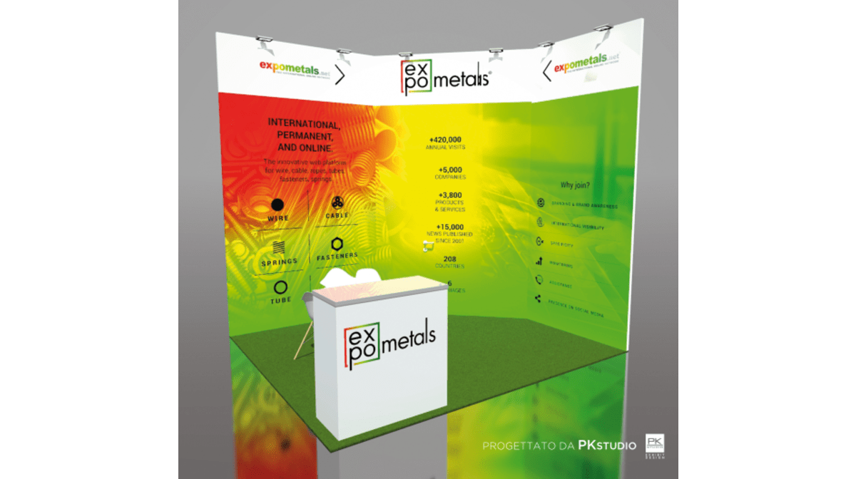 Online e in carne ed ossa: expometals.net alla wire & Tube 2022