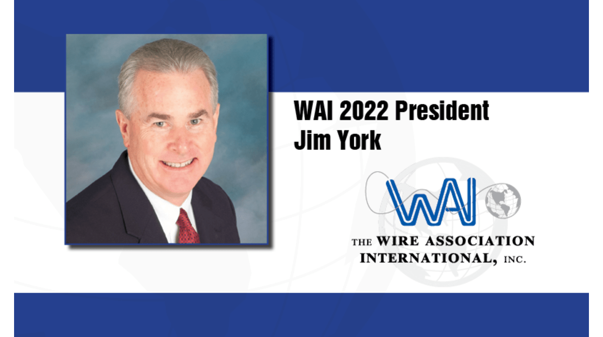 The Wire Association International has appointed its new president