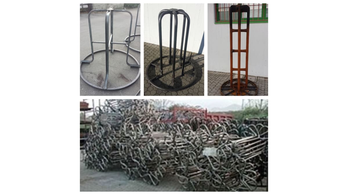 Baderne a perdere EVB, soluzioni per semplificare la logistica del filo metallico