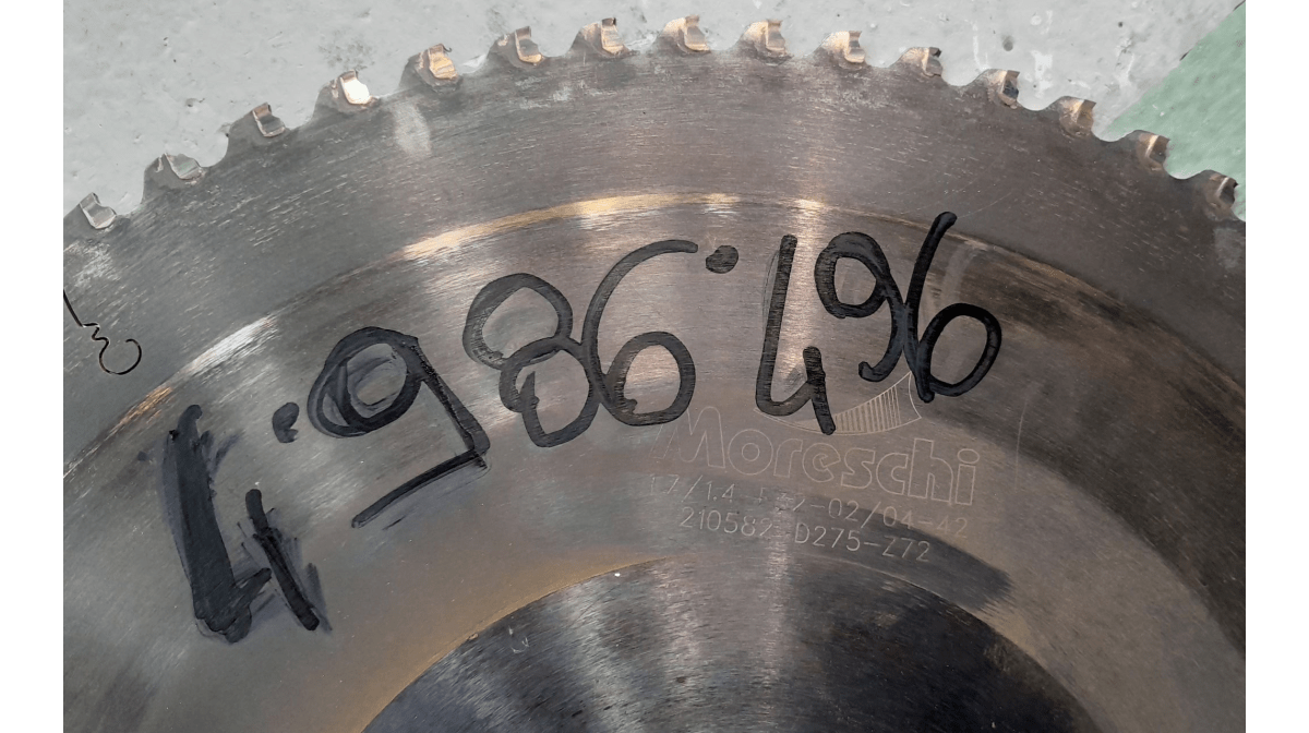 Moreschi "record-breaking blade": a display of exceptional durability