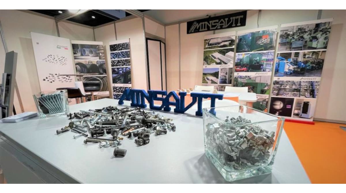 Toward the European market: Minsavit at the Fastener Fair Global