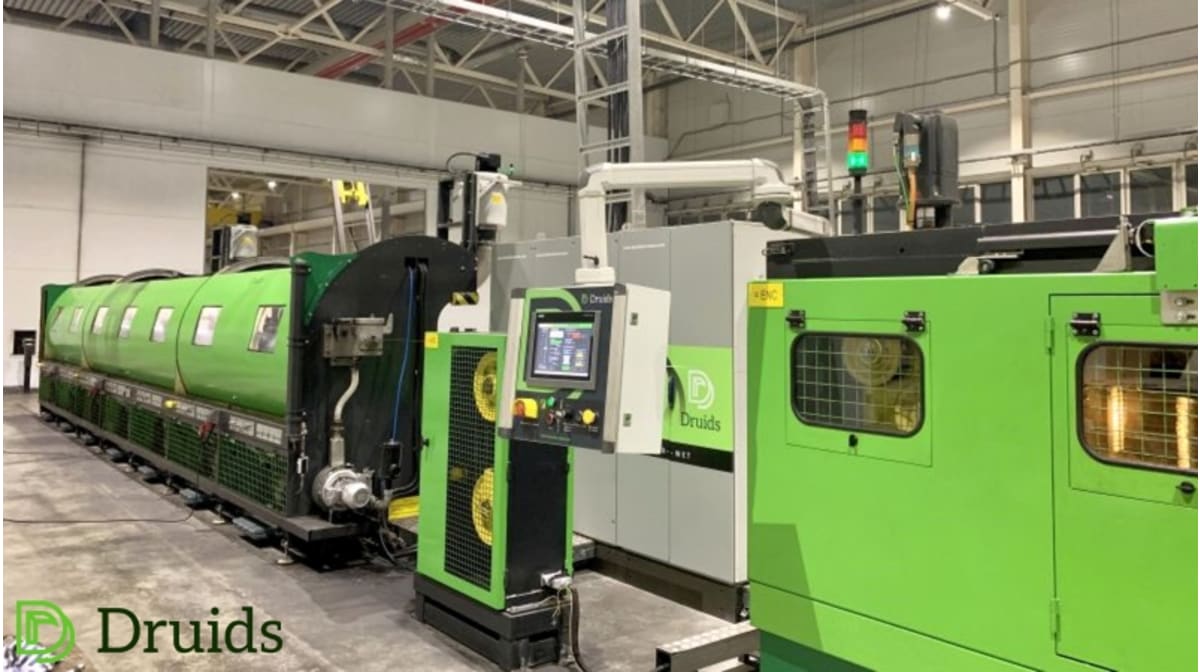 Golden opportunity to meet Druids, master specialist in green wire processing lines