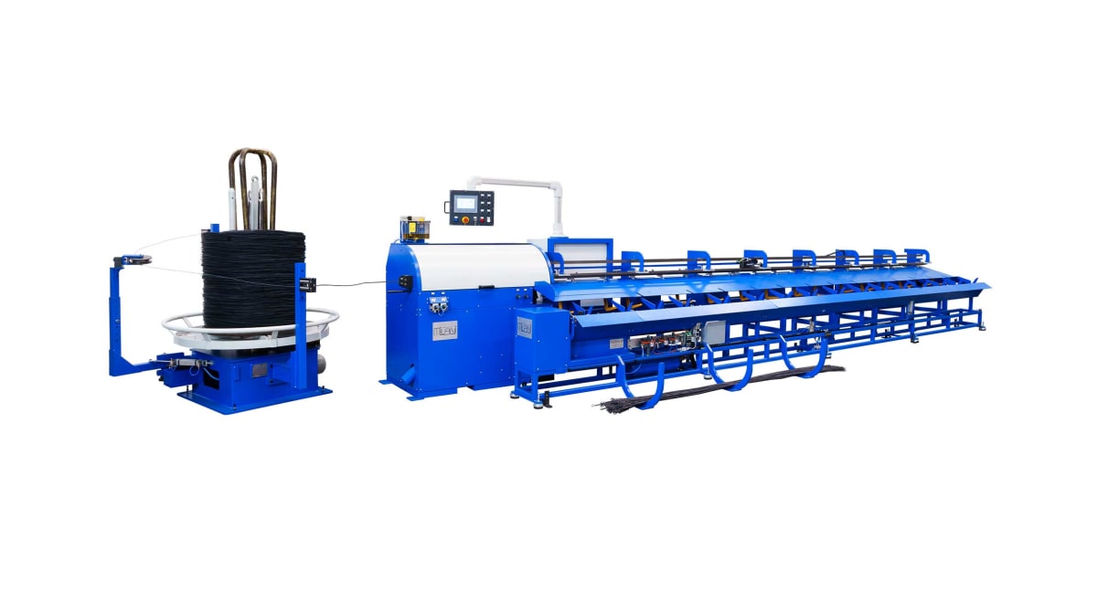 Milani SRL's latest breakthrough in wire processing technology: the annealed wire eyeleting machine