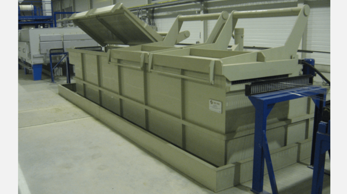 Sirio Wire overseas: eco-friendly ultrasonic cleaning and electro-galvanizing technology