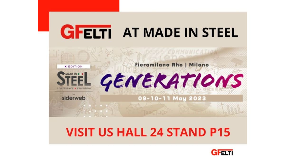 Walking beam and pusher type heating furnaces: GF-ELTI awaits you at Made in Steel
