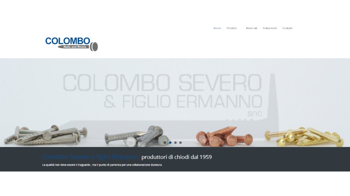 Colombo Severo e Figlio Ermanno to present two significant advancements