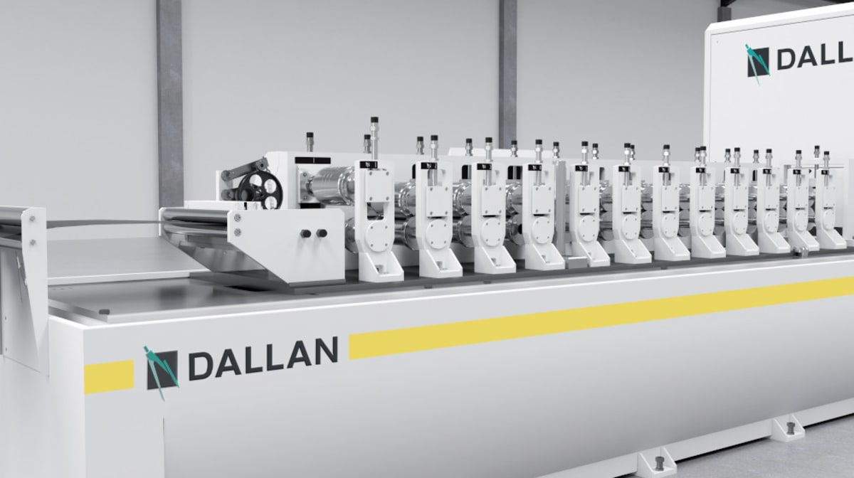 The best option for drywall profile production in Dallan's video