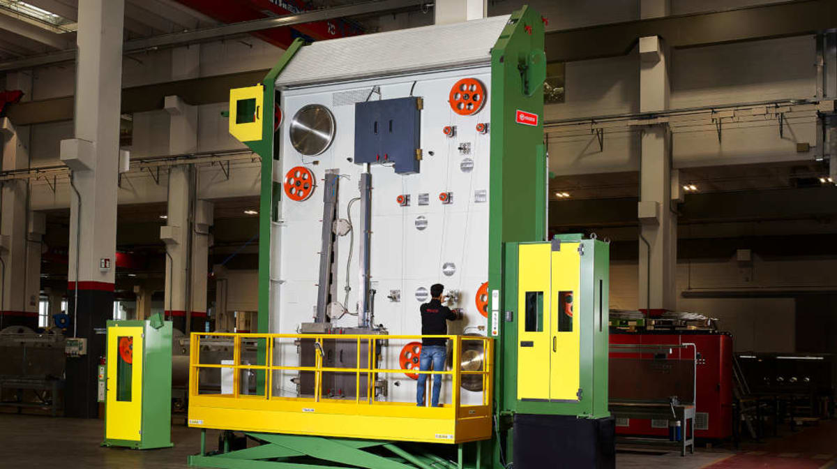 The biggest annealer by MFL Group for the world leader in energy and telecoms cable systems