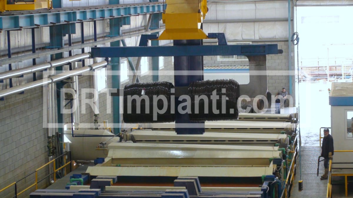 DRT Impianti, another successful commission for an Automatic batch Pickling House fully equipped