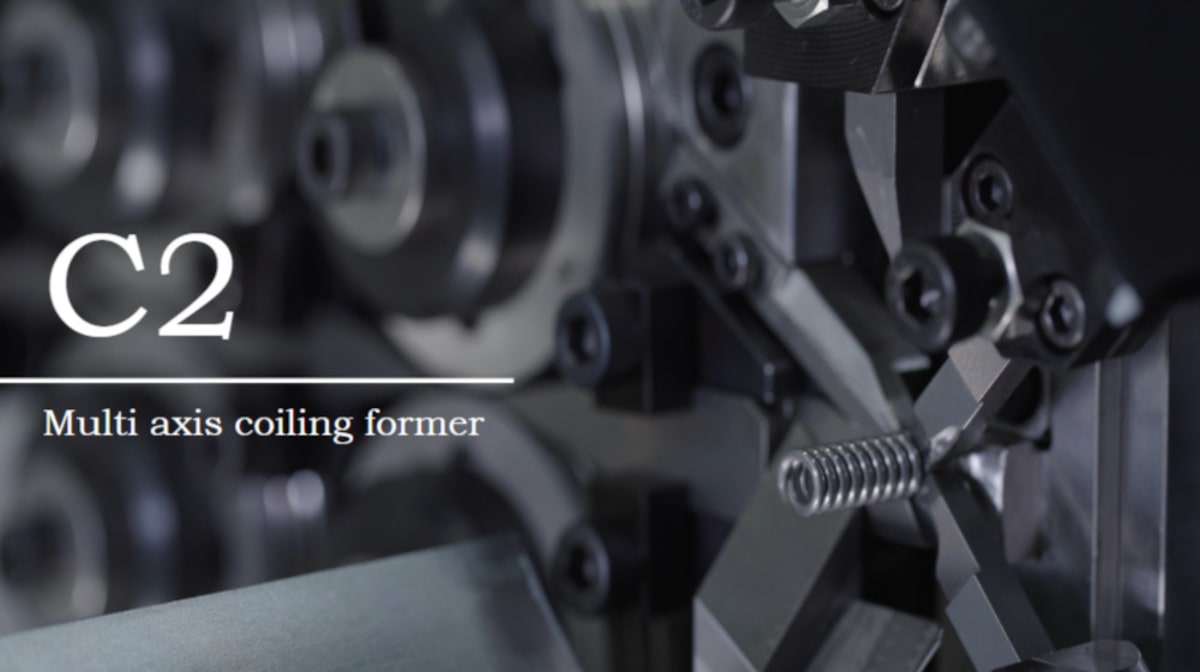 Introducing C2, Asahi Seiki's innovative multi-axis coiling forming machine