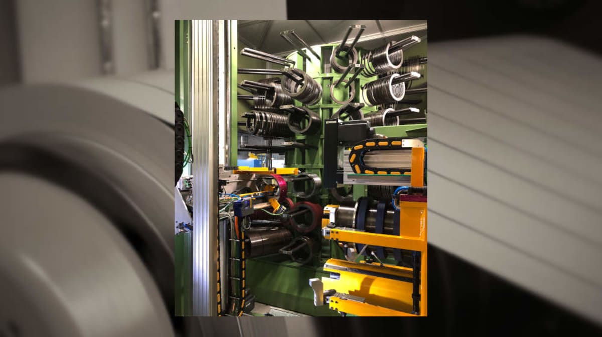 A leap into the future with the FASPAR robot for blade and tooling storage