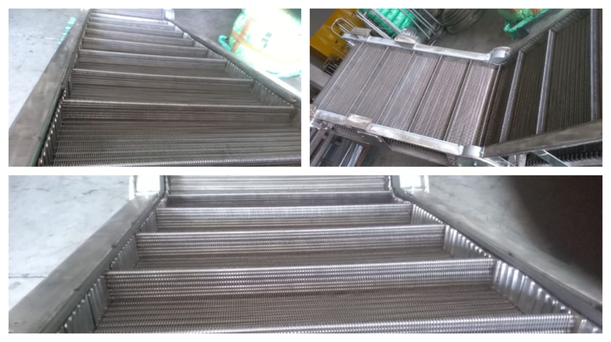 NTM: new wire mesh belt made for the heat treatment industry