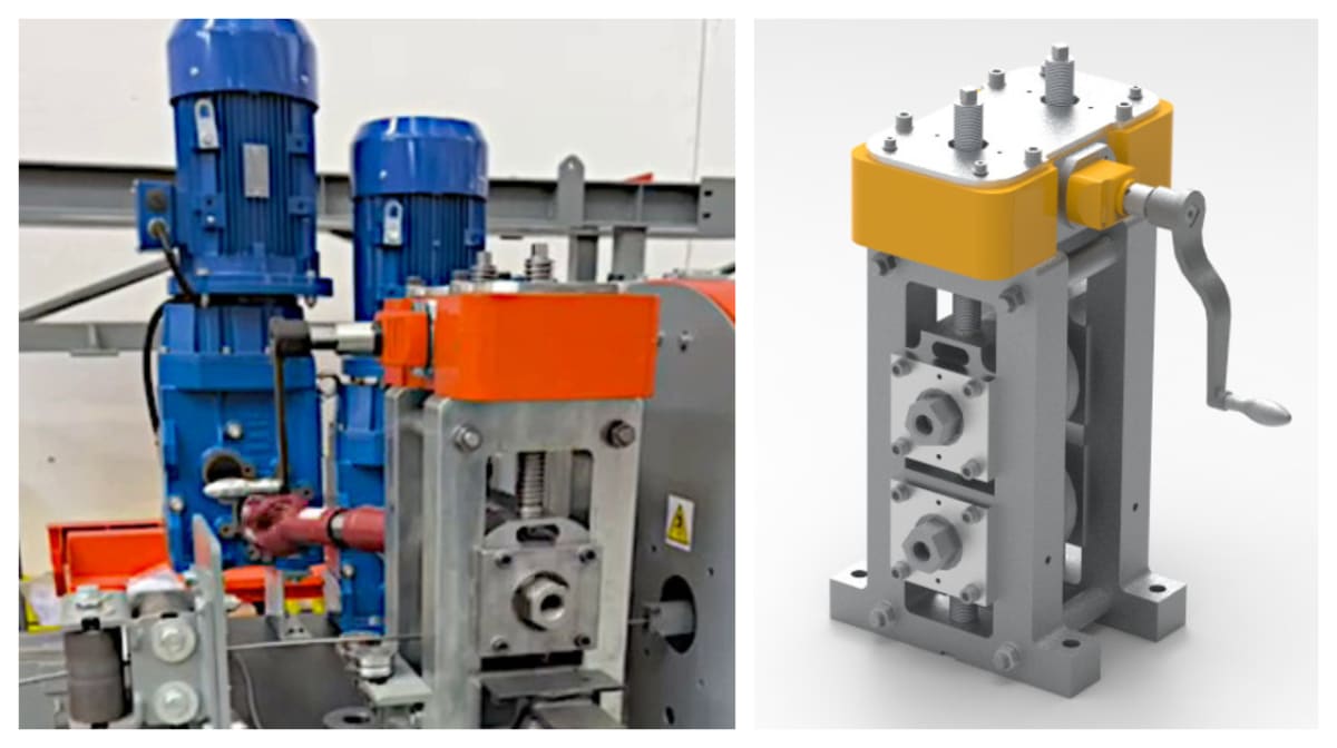 Introducing SF150 by Promills, the new rolling mill head that combines compactness and ease of use