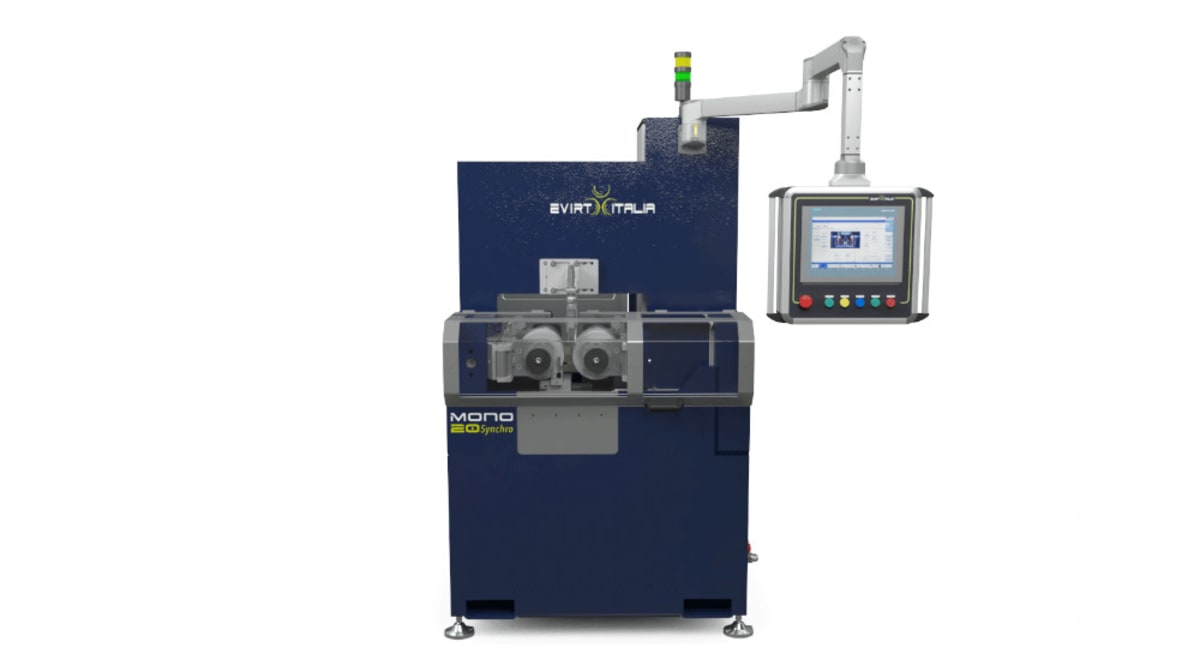 EVIRT Italia aims high at EMO Hannover with its MONO Series of thread rolling machines