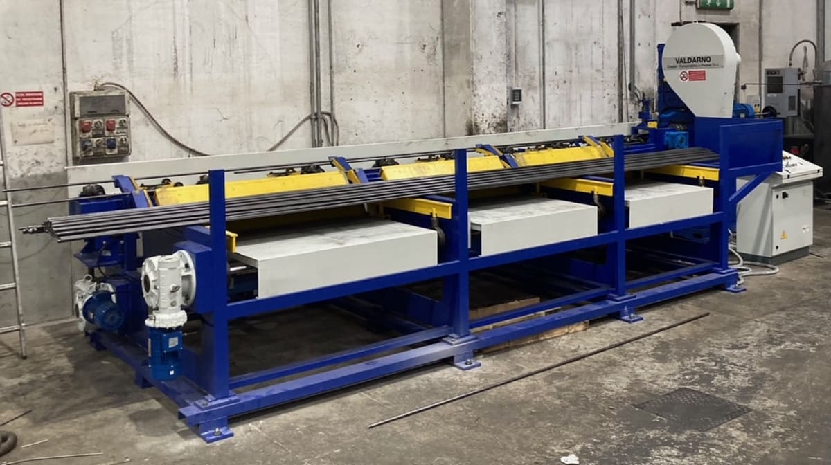 Trafileria Piazza embraces precision with new bar-cutting machine (Ø 12 to Ø 60 mm)