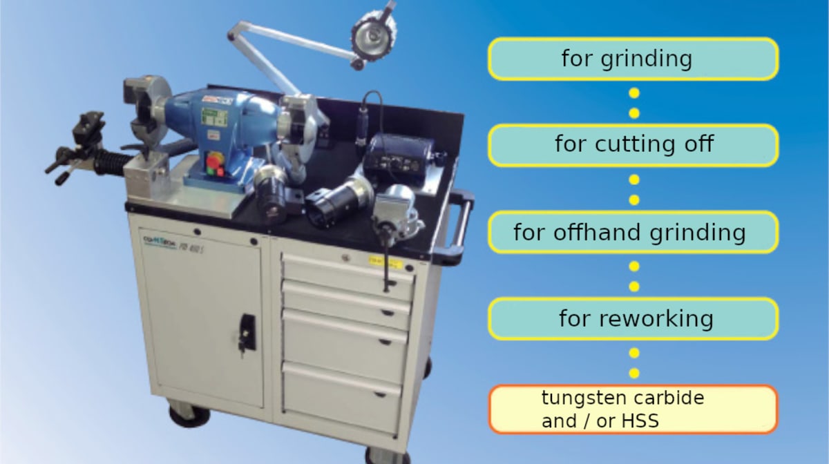 Comtech's PM400S grinder: an all-in-one solution for spring tool grinding