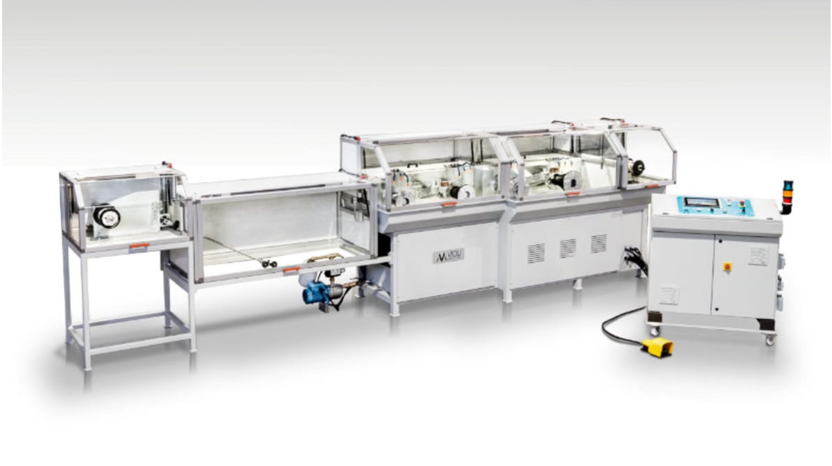 New entry in Violi's product range: 21 steps electronic wire drawing machine