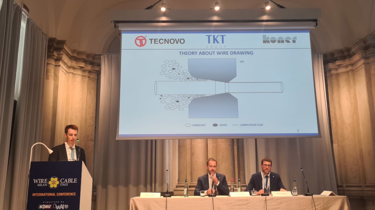 Enhancing thermal stability of dry lubricants in drawing processes with sustainable additives