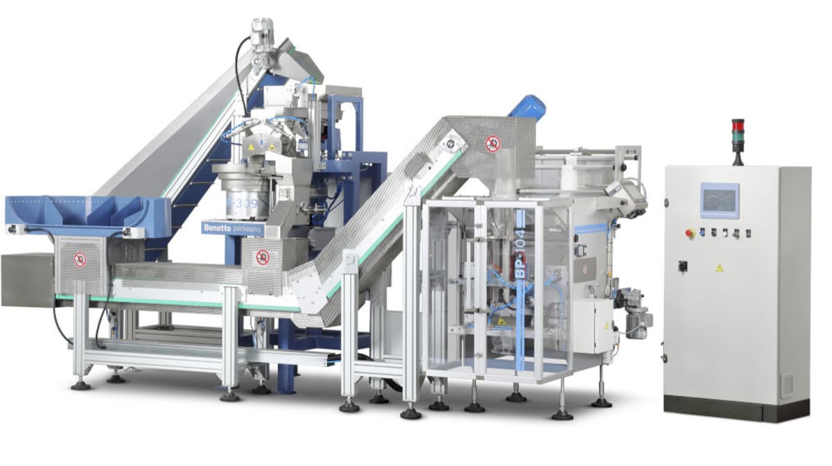 Linea di confezionamento fasteners singoli e kit: versatilità ed efficienza con Bonotto