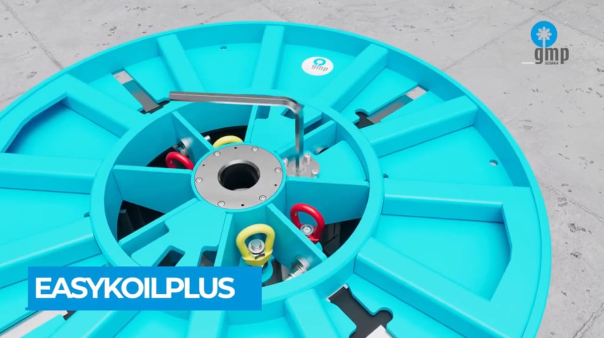 EKP EasyKoil Plus, the coil lifting reel