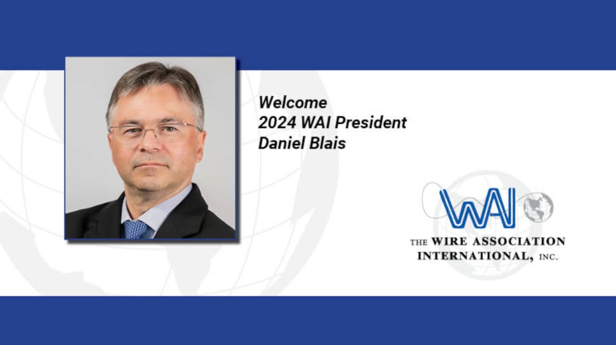 Blais to lead The Wire Association International in 2024