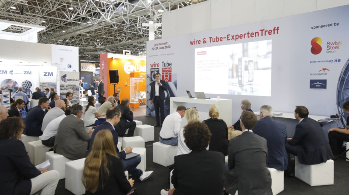 Green steel talks & complementary events at wire and Tube 2024