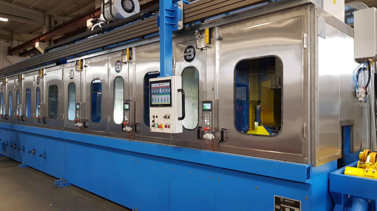 First-rate grinding with the metal finishing machines by Bossi Srl