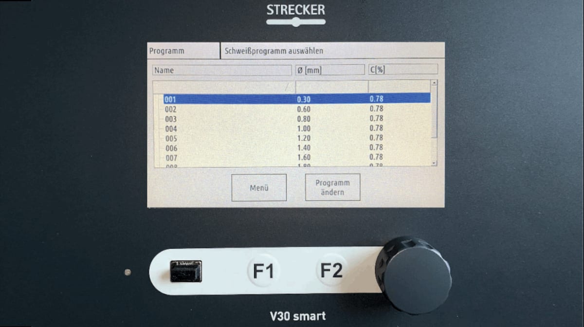 Upgrade your welding with the V30 smart annealing control system