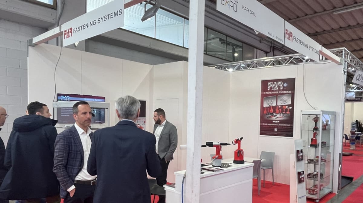 FAR crushing it with its fastener tools at Samuexpo