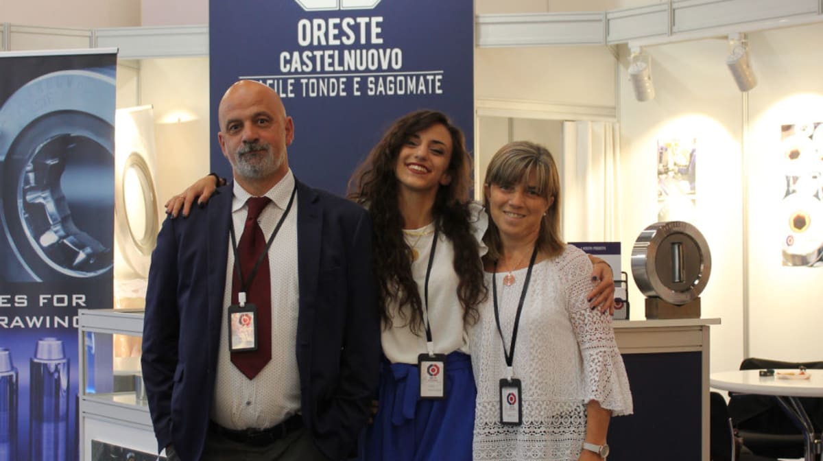 Oreste Castelnuovo Trafile brings Italian excellence to wire Düsseldorf