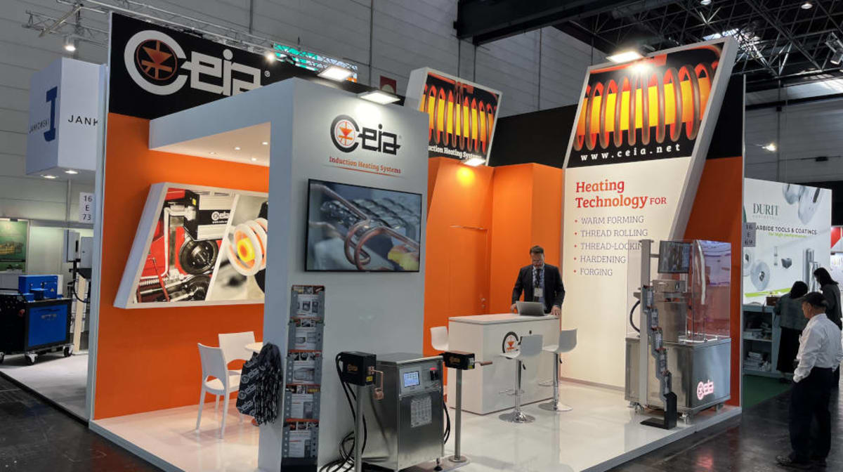 CEIA induction heating technology on its way to upcoming industry fairs