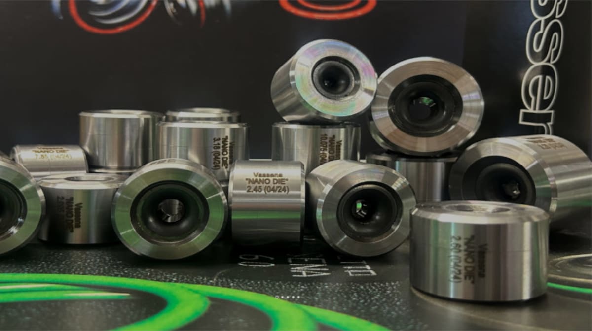 3 key points of Vassena's new nano diamond-coated dies