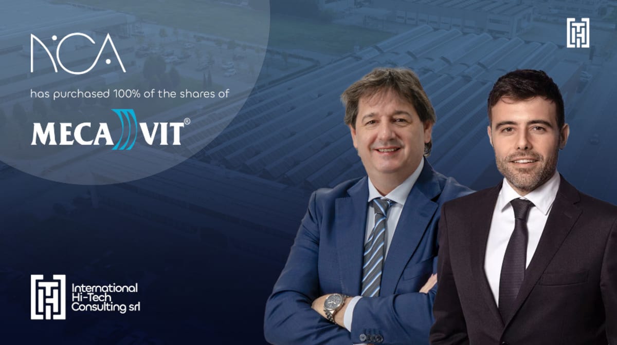 International Hi-Tech Consulting guida l'acquisizione di Mecavit